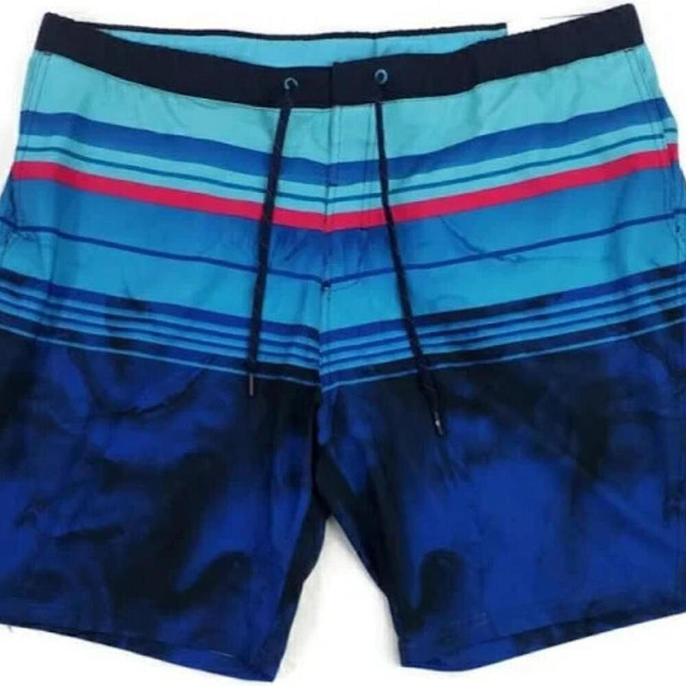 ZeroXposur Men's Lined Swim Trunk Navy Ibiza XL NEW with Tags